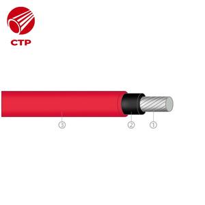 สายอลูมิเนียมทนแสงแดด DC สำหรับแผงเซลล์แสงอาทิตย์ผลิตจาก4mm2มาตรฐาน - Product Image 2