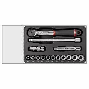 Jeu de clés à douille Usag 1/2 pouce en acier au chrome vanadium, outil manuel pour la réparation automobile - Product Image 1