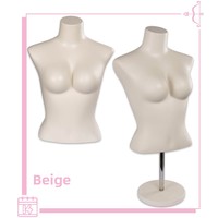 Mannequins de présentation demi-corps en plastique pour lingerie et maillots de bain