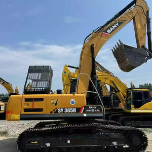 Sany รถขุดมือสอง SY365H 36ตัน37ตันเครื่องขุดหนักตีนตะขาบชั่วโมงต่ำจีนพร้อมถังได้รับการรับรอง CE - Product Image 2