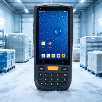 PDA robuste IP66 avec clavier complet, Android 12, longue autonomie, NFC pour la logistique de la chaîne du froid, la collecte de données en entrepôt frigorifique, en stock