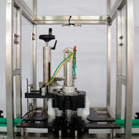 Machine de remplissage automatique d'aérosols BOV + Machine de capsulage des bouchons extérieurs + Contrôle de poids