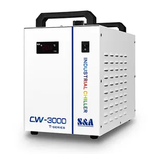 Industrie Water Chiller 1 Pk Cw 3000 Chilling Apparatuur CW-3000 Industrie Chiller Machine Voor Co2 Lasersnijden Graveermachine