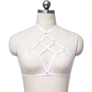 Reggiseno a Cinghia di Alta Qualità, Lingerie Sexy Traforata, Reggiseno con Cintura alla Moda per Donne, Top Corto Traforato Regolabile - Product Image 5
