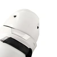 Protège-tibias de hockey sur glace à ajustement conique, avec capuchon en PE renforcé, mousse HD et doublure amovible anti-humidité, vente en gros OEM