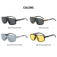 Vente en gros OEM ODM Lunettes de cyclisme unisexes pour adultes Lunettes à clipser TR90 Frame UV400 Lunettes de soleil de sport polarisées pour hommes et femmes