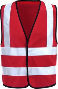 Gilet de sécurité haute visibilité personnalisable avec logo, maille respirante, protection certifiée ANSI, bandes réfléchissantes, plusieurs poches - Product Image 4