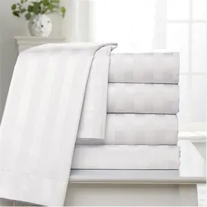 Kalite güvencesi % 100% pamuk beyaz 3cm saten şerit kumaş ev tekstil kumaş yatak yatak çarşafı yıldız otel