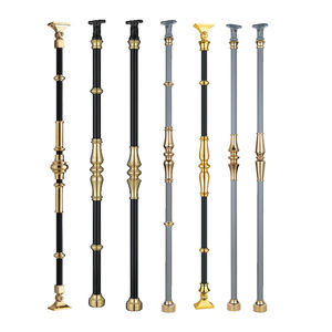 การออกแบบที่ทันสมัยภายในวิลล่าราวบันไดระเบียงบันไดอลูมิเนียมอัลลอยด์ - Product Image 5