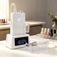2026 Coolbeauty Ponceuse à ongles portable 85W sans balais 45000 tr/min haute vitesse rechargeable USB avec station de charge intelligente
