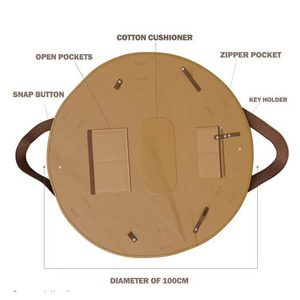 Bolsa de Playa de Gran Capacidad para Mujer, Plegable, Resistente a la Arena, Manta de Picnic, Perfecta para <span class=keywords><strong>Piscina</strong></span>, Camping y Playa - Product Image 3
