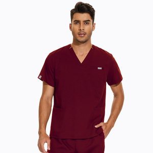 Workwear Plus Size Male <strong>Uniform</strong> Scrub Sets With Pockets Jogger Navy Blue Pharmacy Scrubs <strong>Clinic</strong> <strong>Uniforms</strong> Hospital Nurse for Men - Product Image 4