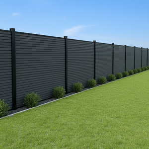 Scherma decorativa esterna Wpc pannelli giardino legno composito Privacy <span class=keywords><strong>recinzione</strong></span> - Product Image 1