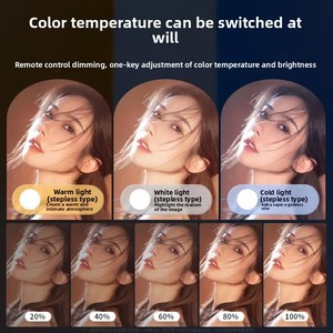 Nouveau kit d'éclairage bicolore RL-32 100W 32 pouces, panneau LED de studio, pièces de lumière LED longue portée pour la photographie et <span class=keywords><strong>TikTok</strong></span> - Product Image 5