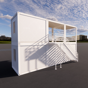 Maisons conteneurs personnalisées très demandées, <span class=keywords><strong>6</strong></span> chambres, design moderne, étanches, pour bureaux et hôtels, extensibles sur 2 étages, 20 pieds - Product Image 5