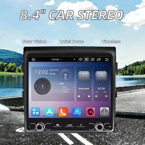 Radio Multimedia Video <span class=keywords><strong>Player</strong></span> Mobil Stereo 8.4 Inci 8+128G DSP Android Auto Carplay GPS Dashboard untuk Mobil Tahun 2011-2017 - Product Image 1
