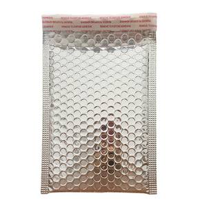 Sac d'emballage doublé de bulles d'argent Pochette à bulles auto-scellante Sacs postaux Petits sacs avec logo personnalisé Enveloppes postales rembourrées - Product Image 4