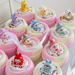 OEM ODM Venta al por mayor Bolas de sal de baño Labu de limpieza profunda e hidratantes, Bombas de baño efervescentes de marca privada, Bombas de baño para niños con juguetes - Product Image 1