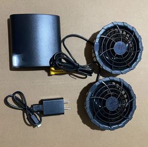 कस्टम उच्च गुणवत्ता वाले ग्रीष्मकालीन सुरक्षा चिंतनशील कमर कमर के साथ 12 वी प्रशंसक और सुरक्षा के लिए बैटरी - Product Image 5