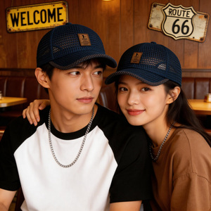<b>Baseball</b> <b>Cap</b> Mesh Unisex Breathable Sun Protection Outdoor Hat <b>Large</b> Size - Product Image 1