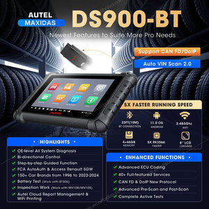 เครื่องมือวินิจฉัยรถยนต์ MaxiDAS DS900 BT DS808 ระบบ OBD2 ครบวงจร สำหรับมืออาชีพ - Product Image 3