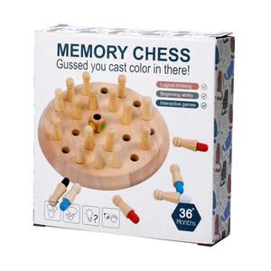Juguete educativo de madera multijugador <span class=keywords><strong>memoria</strong></span> ajedrez juego a juego Montessori juguete familia madera ajedrez <span class=keywords><strong>juegos</strong></span> de mesa para niños y <span class=keywords><strong>adultos</strong></span> - Product Image 5