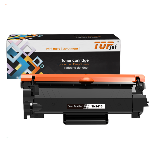 Topjet TN3500 TN2410 TN2420 TN730 TN760 TN770 TN880 TN890 Compatible Toner Cartridge with Chip  for Brother Laser Printer