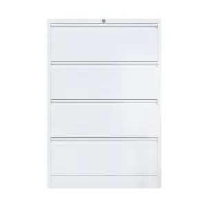 Office furniture lateral 2 3 4 drawer filling storage cabinet flat horizontal large home office multi drawer office cabinet