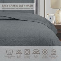 Besta Ensemble de couette à ultrasons léger de taille King Design géométrique Remplissage en polyester 3 pièces Vente en gros pour la maison Mariage Hôtel