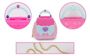 Kit de maquillage pour filles, jouets pour tout-petits, princesse rose, jeu de simulation pour filles, ensemble de déguisement pour fête, jouet pour enfants - Product Image 6