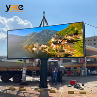 Écran mural LED fixe extérieur P2 P3 P4 P5 P6 haute précision, étanche IP65, écran d'affichage LED fixe, mur vidéo LED 960 LED