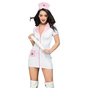 性感护士制服角色扮演服装夜总会穿连衣裙