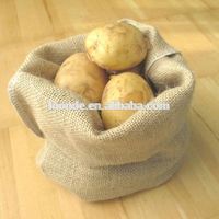 Sac réutilisable de fruit d'agriculture de toile de jute pour des sacs de course de sac de pomme de terre ou de pomme de terre