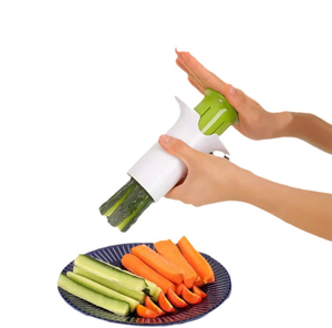 Zenidoo Durable PP Manual Multi-Function <b>Vegetable</b> Chopper Easy Use Home Kitchen Gadget Cucumbers Carrots Tomatoes Slicer - Product Image 6