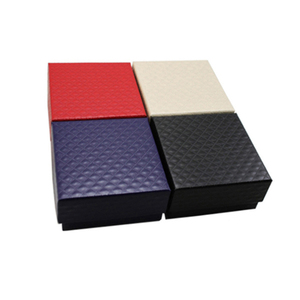 RINNTIN JB06礼品盒定制珠宝包装Embalaje Para Joyeria多色纸珠宝盒首饰盒包装 - Product Image 2