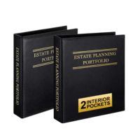 Carpeta de Archivos Haoran, Idea de Regalo con Letras Doradas para Papeles Importantes, Carpeta con Logotipo Personalizado en Relieve, Carpeta de Anillas de 2 Pulgadas y 3 Anillas