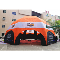 Meilleure tente de sport gonflable en PVC, tente dôme gonflable personnalisée à vendre