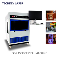 Machine de gravure 3D à diode verte la plus petite de 532 nm pour acrylique et cristal, haute précision, CNC, usage domestique, prend en charge les formats DXF/LAS/DST