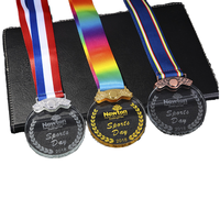 Medalla de Cristal Acrílico con Cinta, Medalla de Premio Personalizada para Competencia Deportiva, Recuerdo, Regalo, Premio para Reconocimiento de Equipos