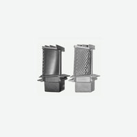 Lames de turbine pour moteur à réaction Pratt and Whitney 1083665-Alliage de titane coulé sous vide personnalisé avec résistance aux hautes températures