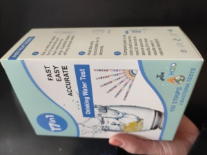 Пластиковый набор для проверки воды 17 в 1-100 полоски для ручного управления + 2 тест на бактерии тест-полоски для питьевой воды - Product Image 5