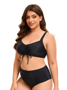 European American Women's Stylish Fitness <b>Swimwear</b> Sexy Solid Pattern Print One-Piece <b>Beachwear</b> Cut-Out Back Design Breathable - Product Image 4