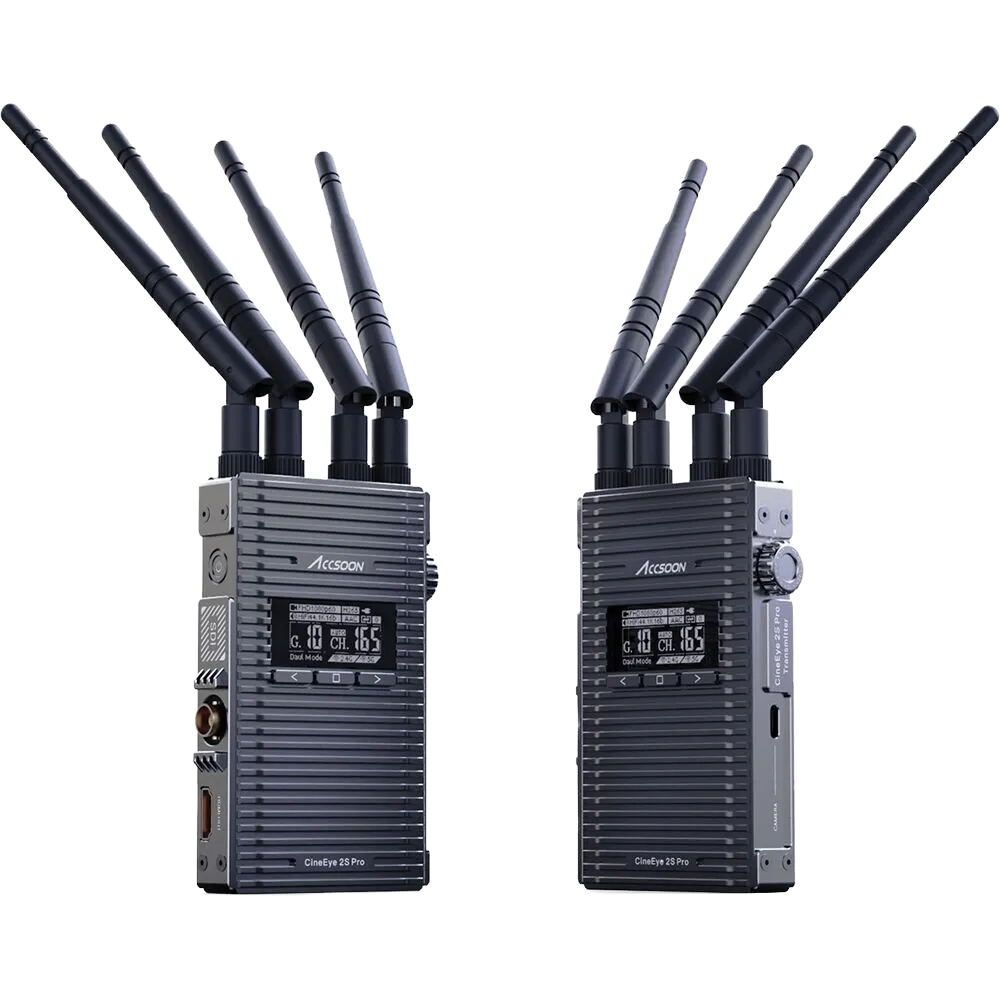 ACCSOON Cineeye 2S Pro - Dual Channel Wireless Video Monitor