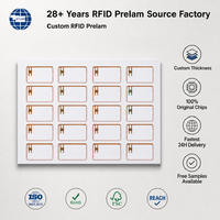 Échantillon Gratuit : Feuille RFID MIFARE(R) Classic 1k/4k 13,56 MHz, étanche, sans contact, en PVC/PET pour la production de cartes-clés d'hôtel