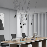 Accueil Art Nordique Plafond Escaliers Décoration Projet Lumières Suspendues Salle À Manger Suspension