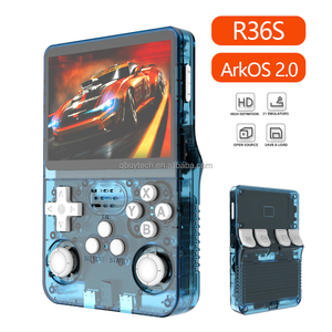 Consola de Juegos Original R36S de 64 GB con Más de 20 000 Juegos, Pantalla de 3.5 Pulgadas, Mini Consola Retro con Sistema <span class=keywords><strong>Dual</strong></span> Linux, Game Boy de Bolsillo, Consola de Juegos de 64 GB - Product Image 5