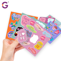 Autocollants personnalisés en vinyle à faible MOQ, impression de logo, autocollants PVC mignons découpés à la forme pour la décoration, feuilles d'étiquettes autocollantes imperméables pour enfants