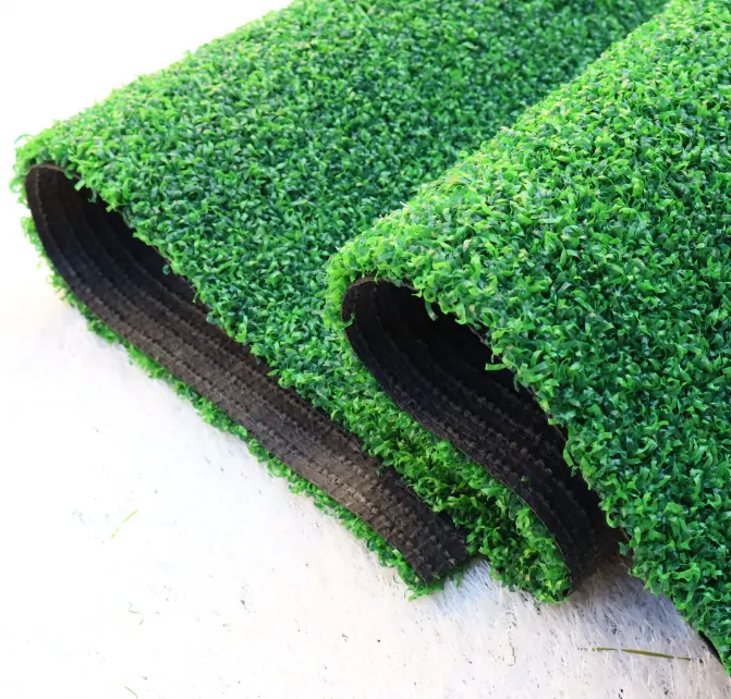 Golf çim 15mm kullanılan yapay Golf çimi koyarak yeşil peyzaj çim