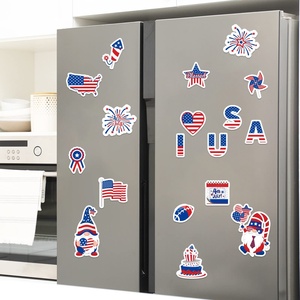 Pegatina Magnética Decorativa Patriótica DAMAI, Calcomanías para Puerta con Bandera Americana del 4 de Julio, para Decoración del Hogar y Artículos para Fiestas del Día de la Independencia - Product Image 4