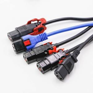 Câble de verrouillage P autobloquants personnalisé, 10 pièces, C13 vers C14, câble en pvc, 3x1.5 - Product Image 3